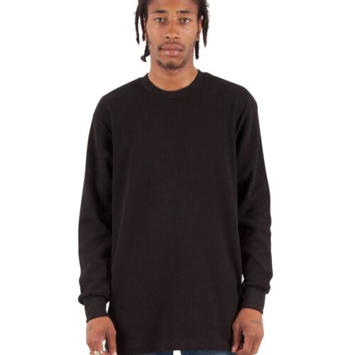 Unisex Heavyweight Thermal Long Sleeve T-Shirt Thumbnail